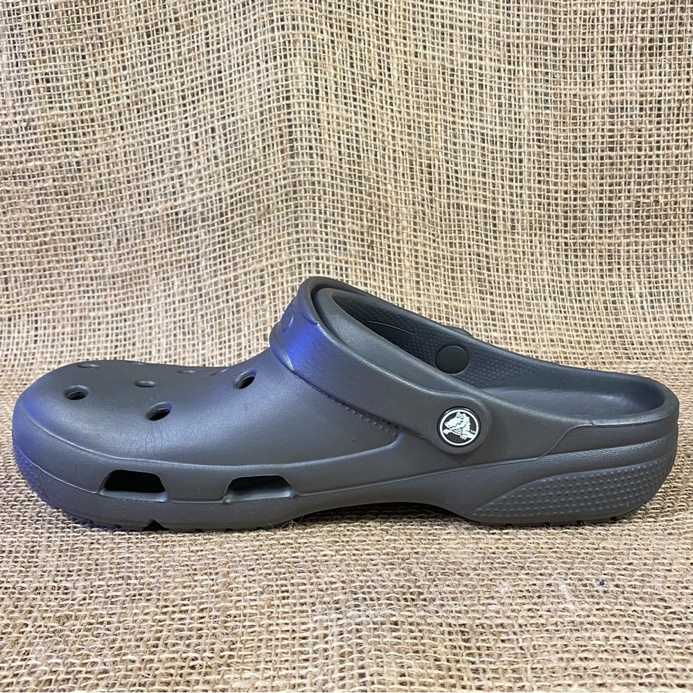 Crocs Clogs Classic  Shoes Slip On gray Size 11 - Picture 5 of 10